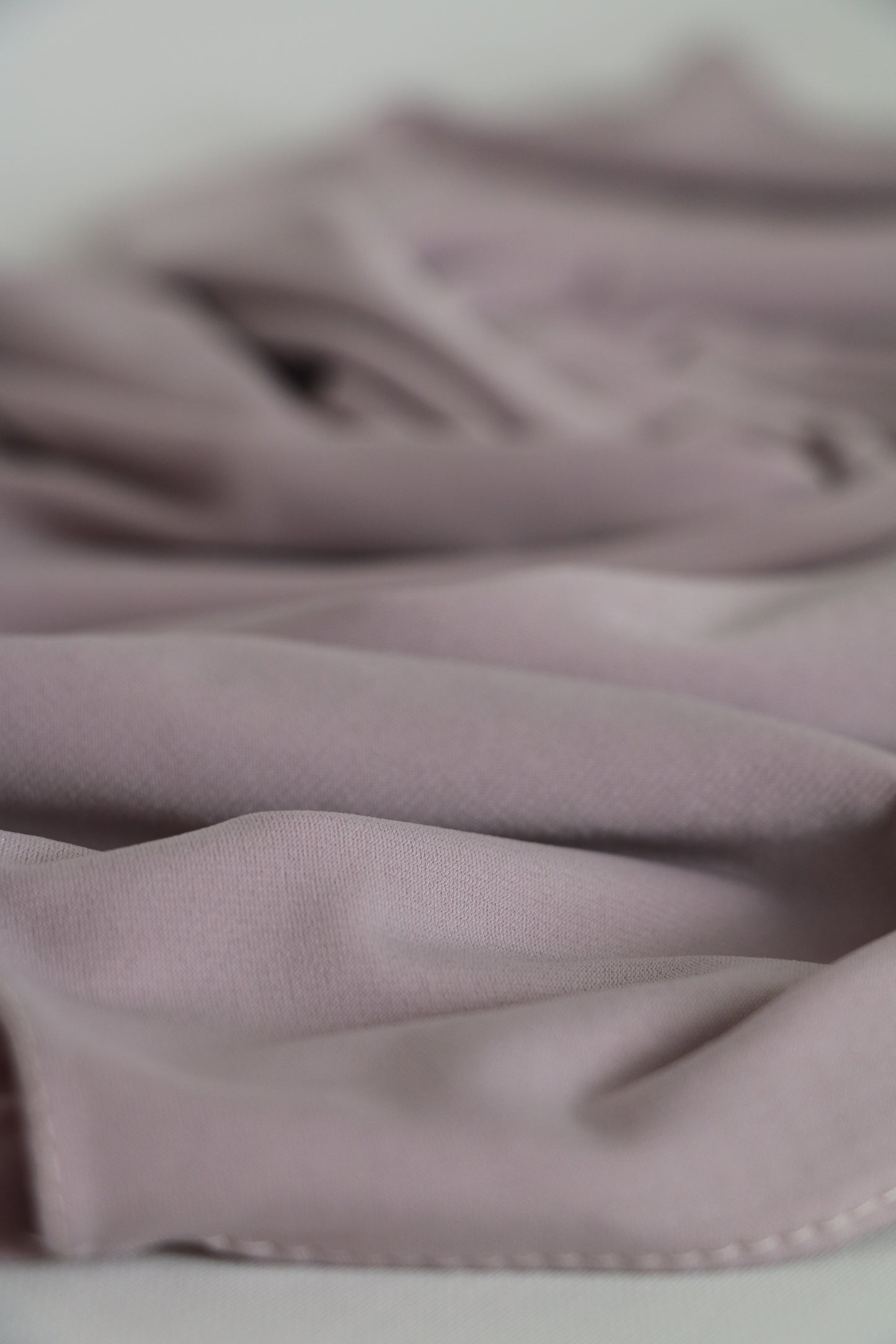 Hijab jersy premuim de luxe mauve claire