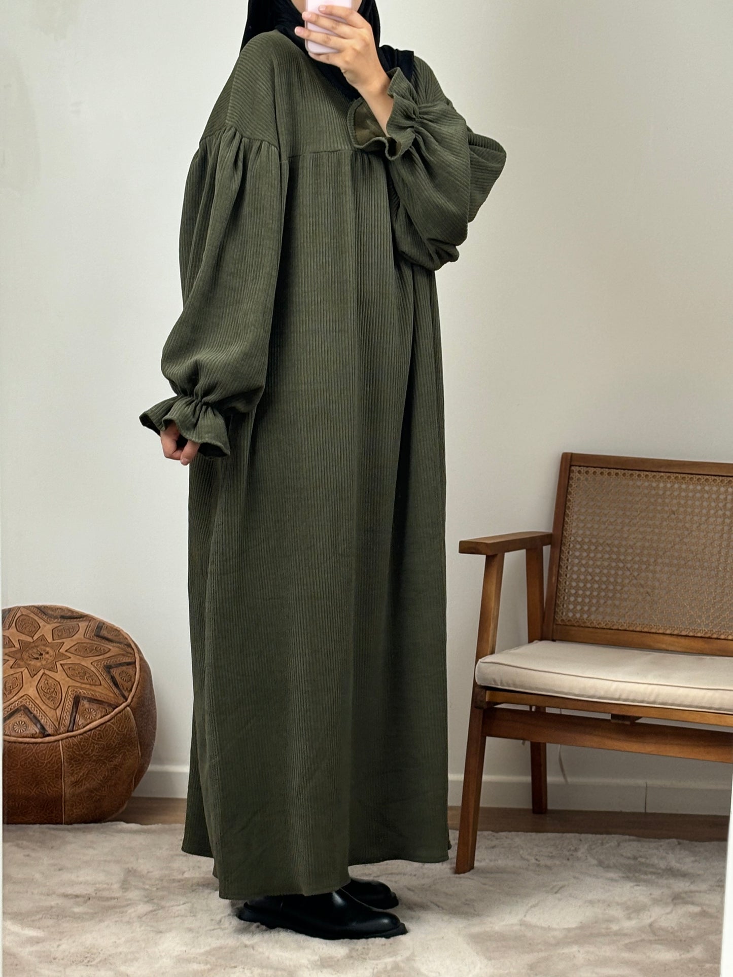 Abaya velours royale