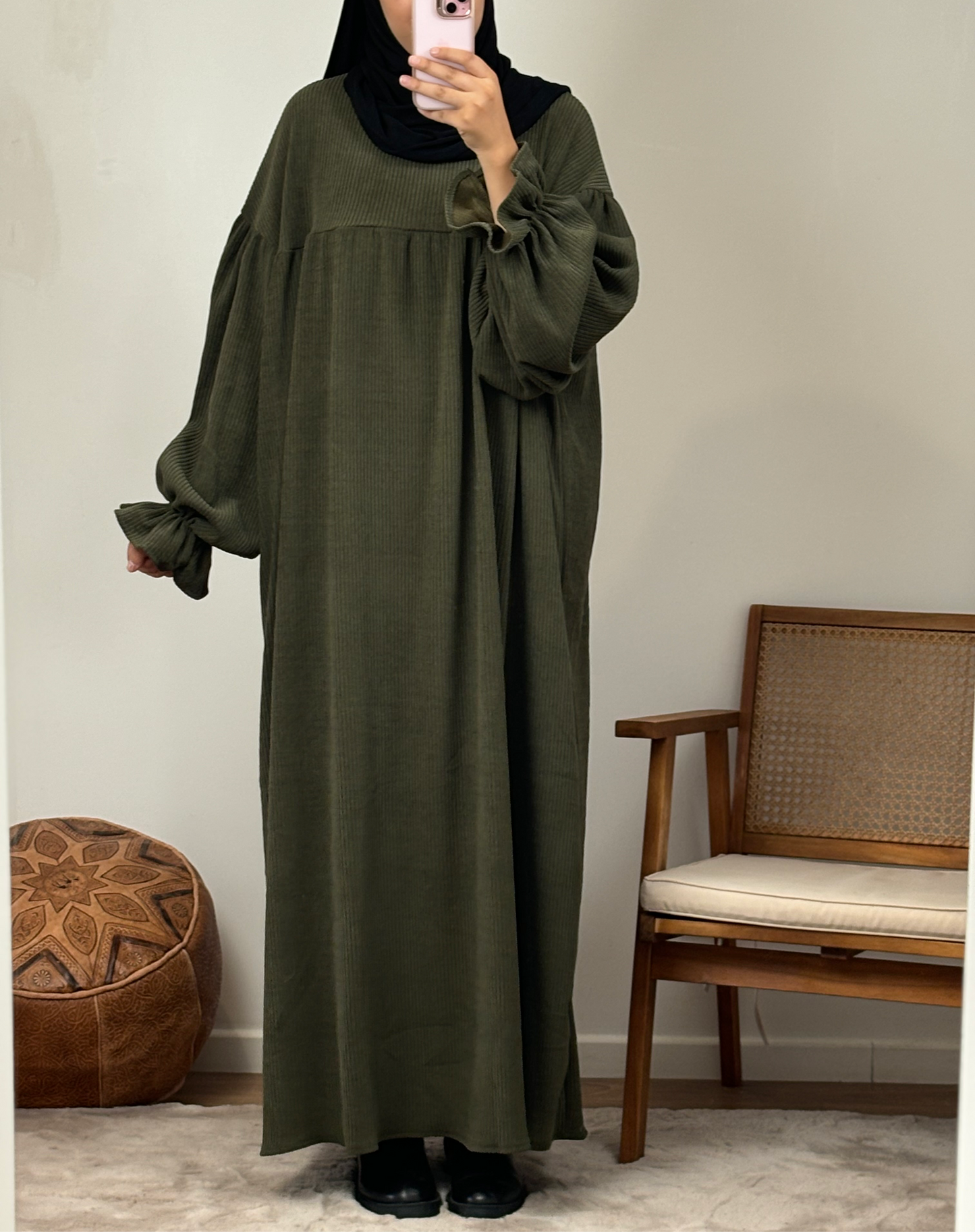 Abaya velours royale