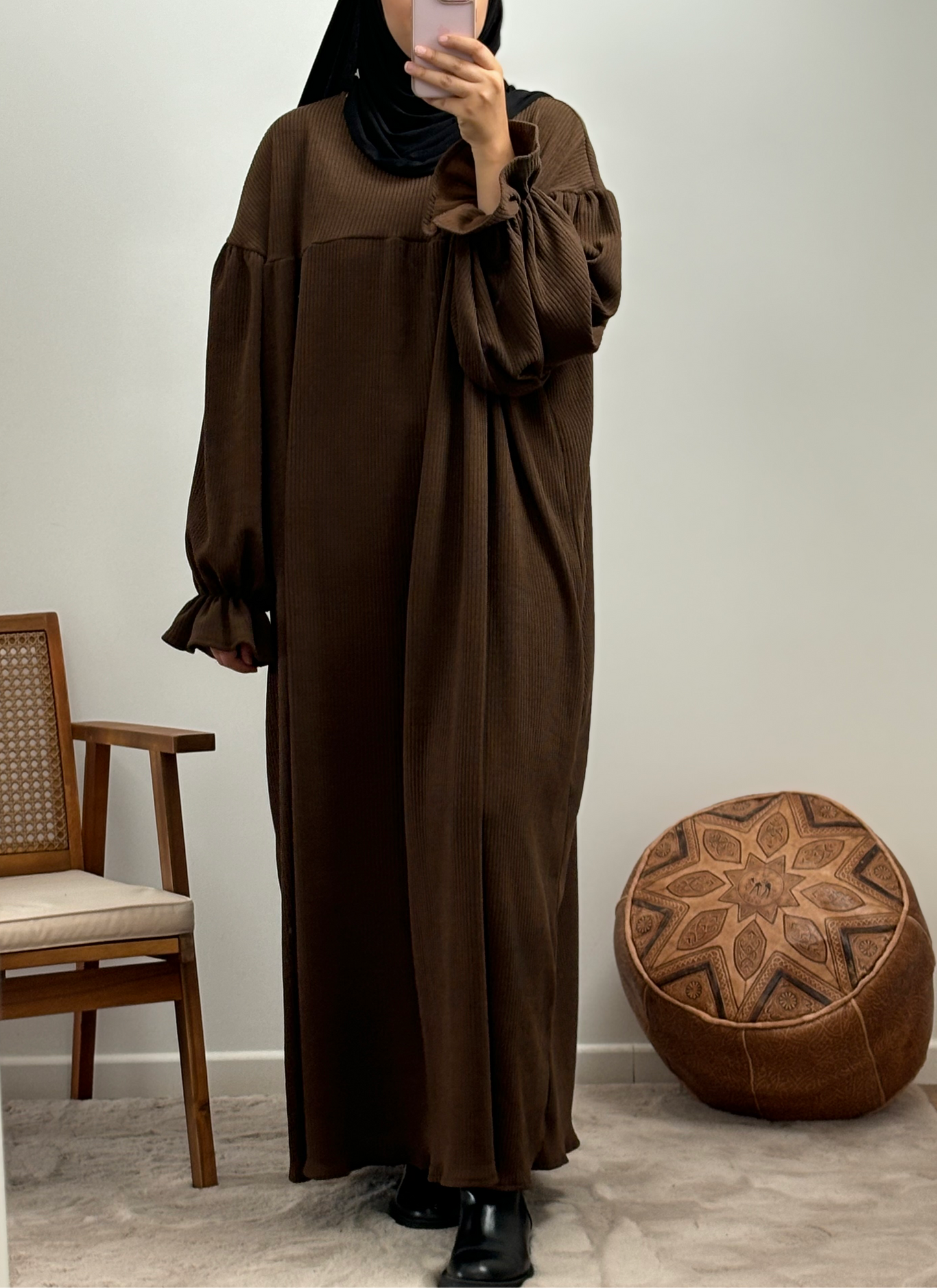 Abaya velours royale