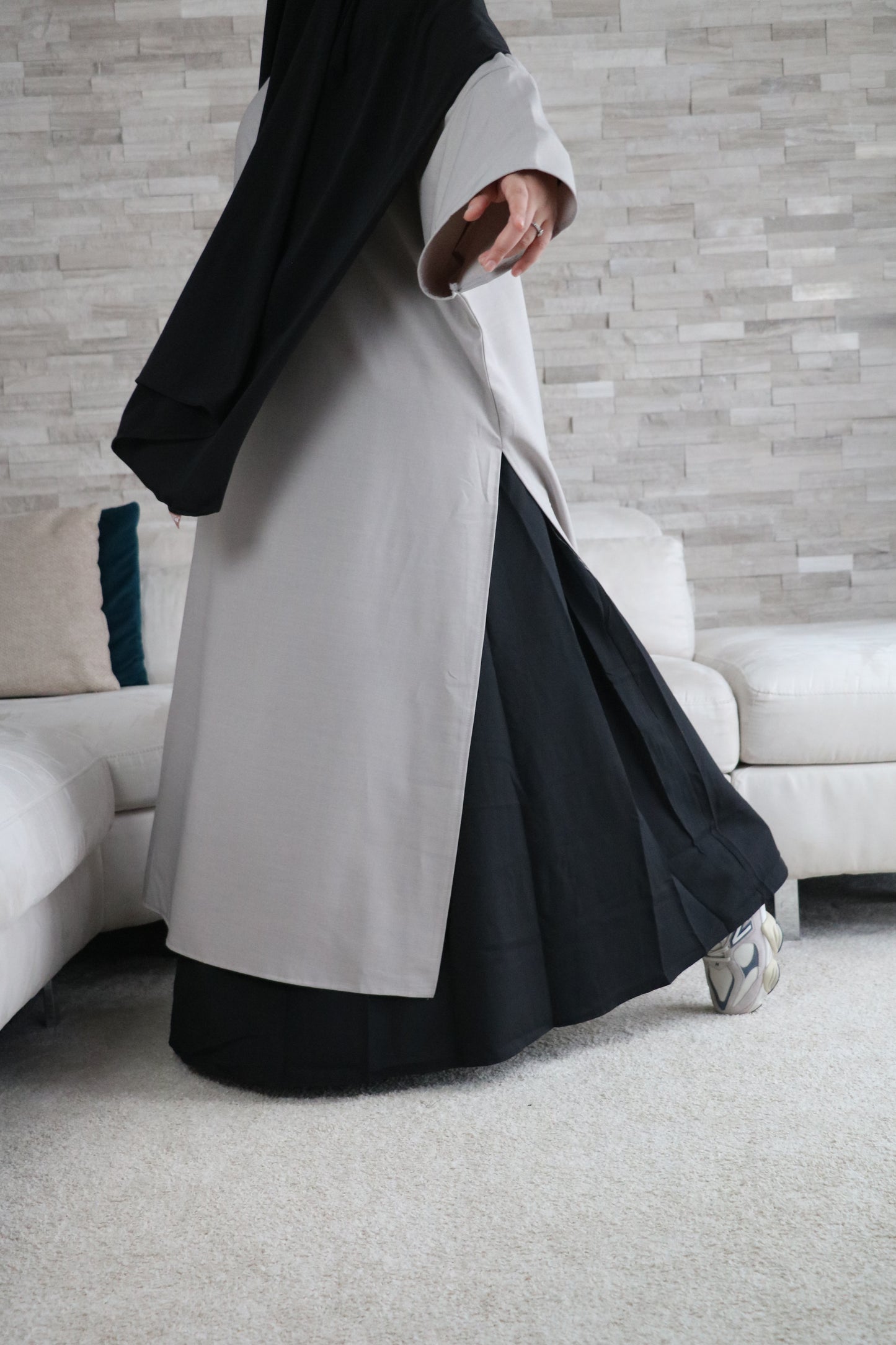 Ensemble tunique jupe ample