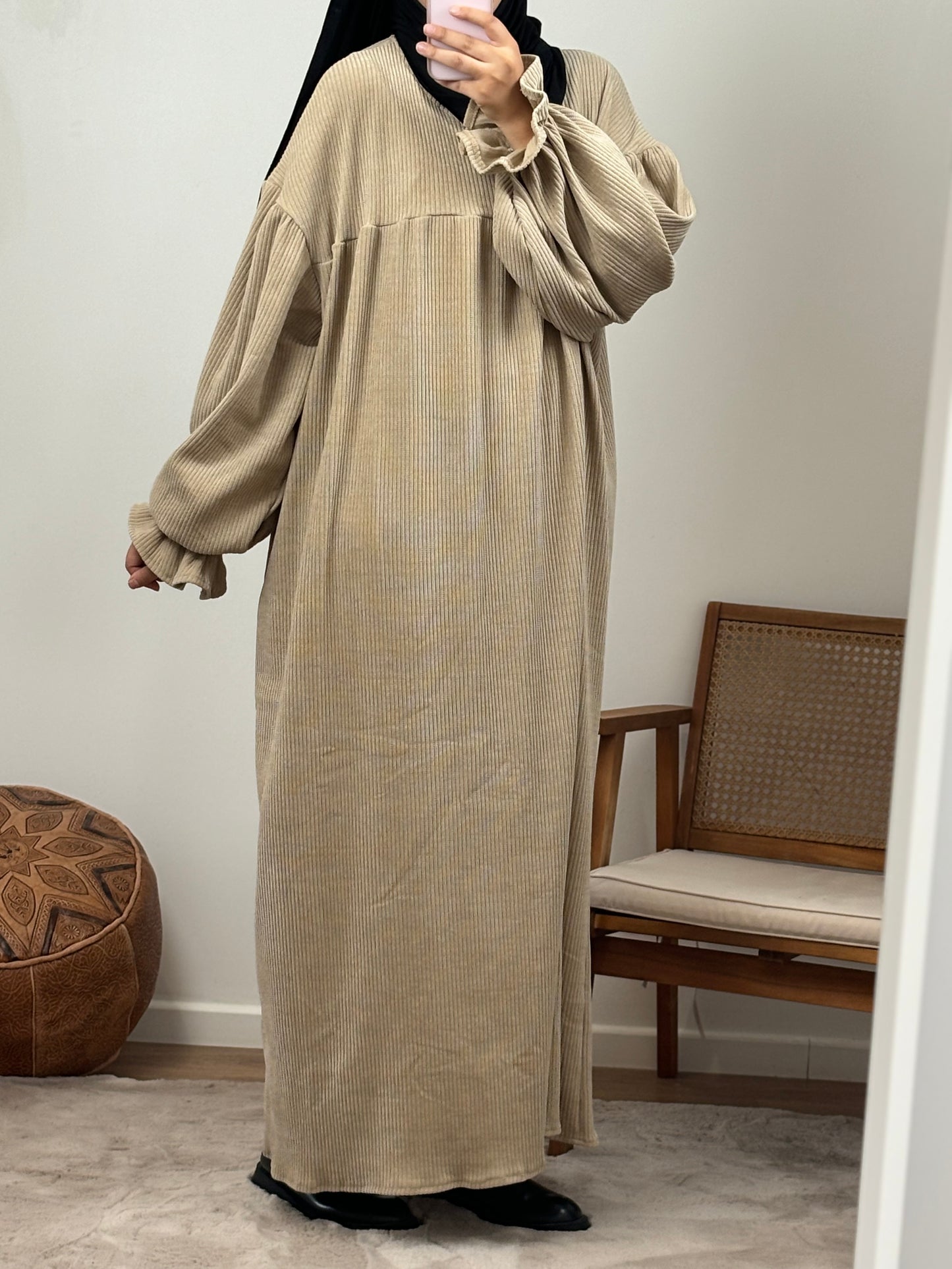 Abaya velours royale