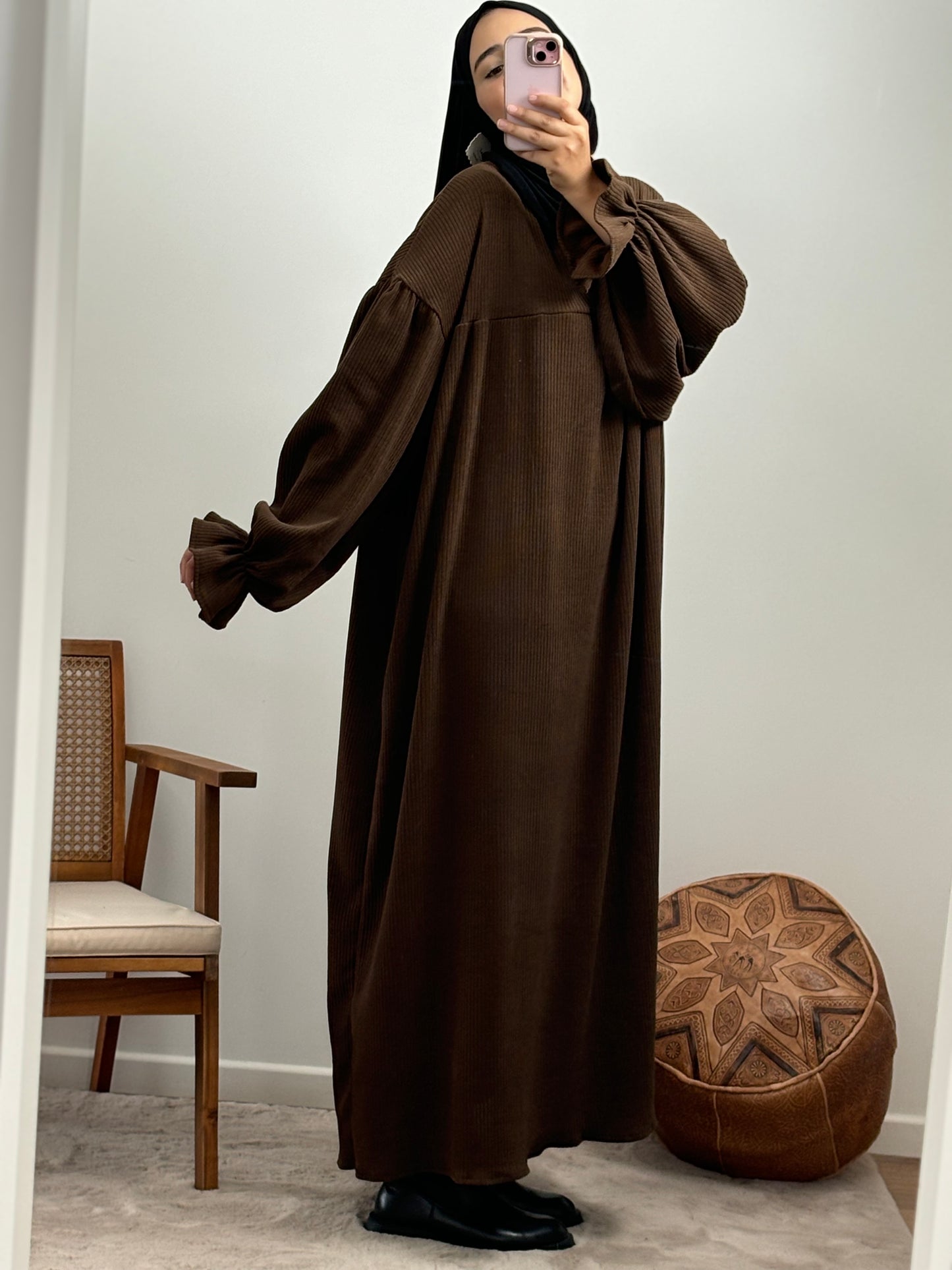 Abaya velours royale