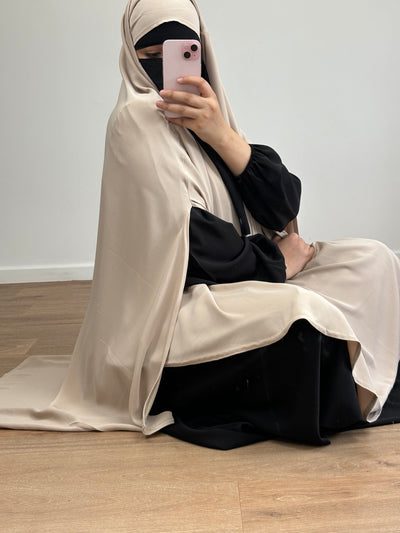 Hijab beige