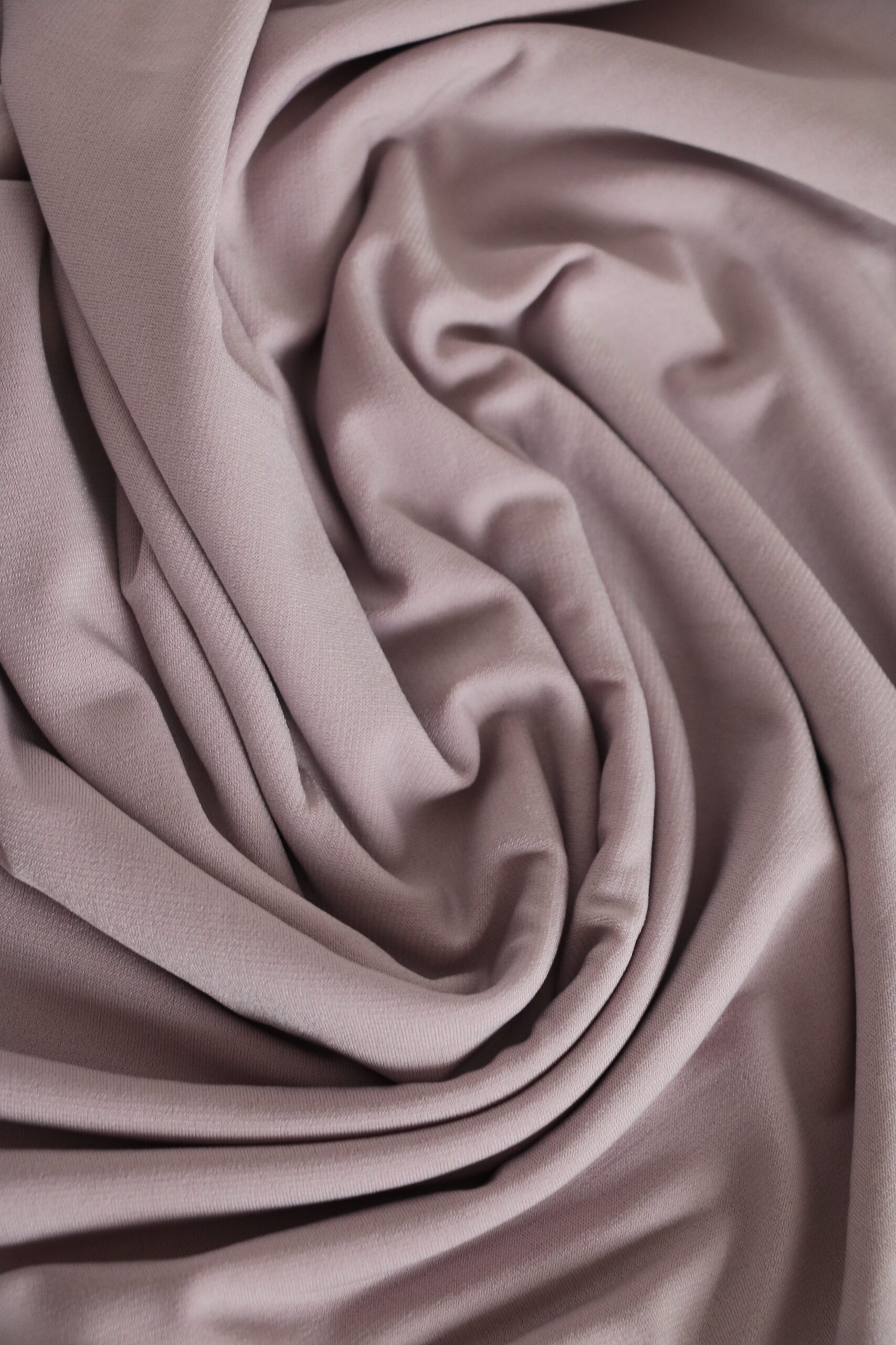 Hijab jersey premium de luxe mauve claire – Meraaya