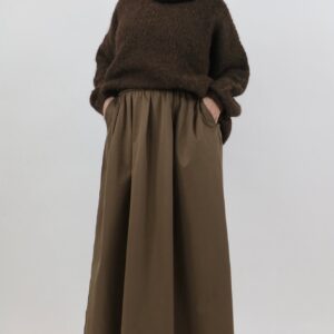 New Arrivals jupe oversize taupe
