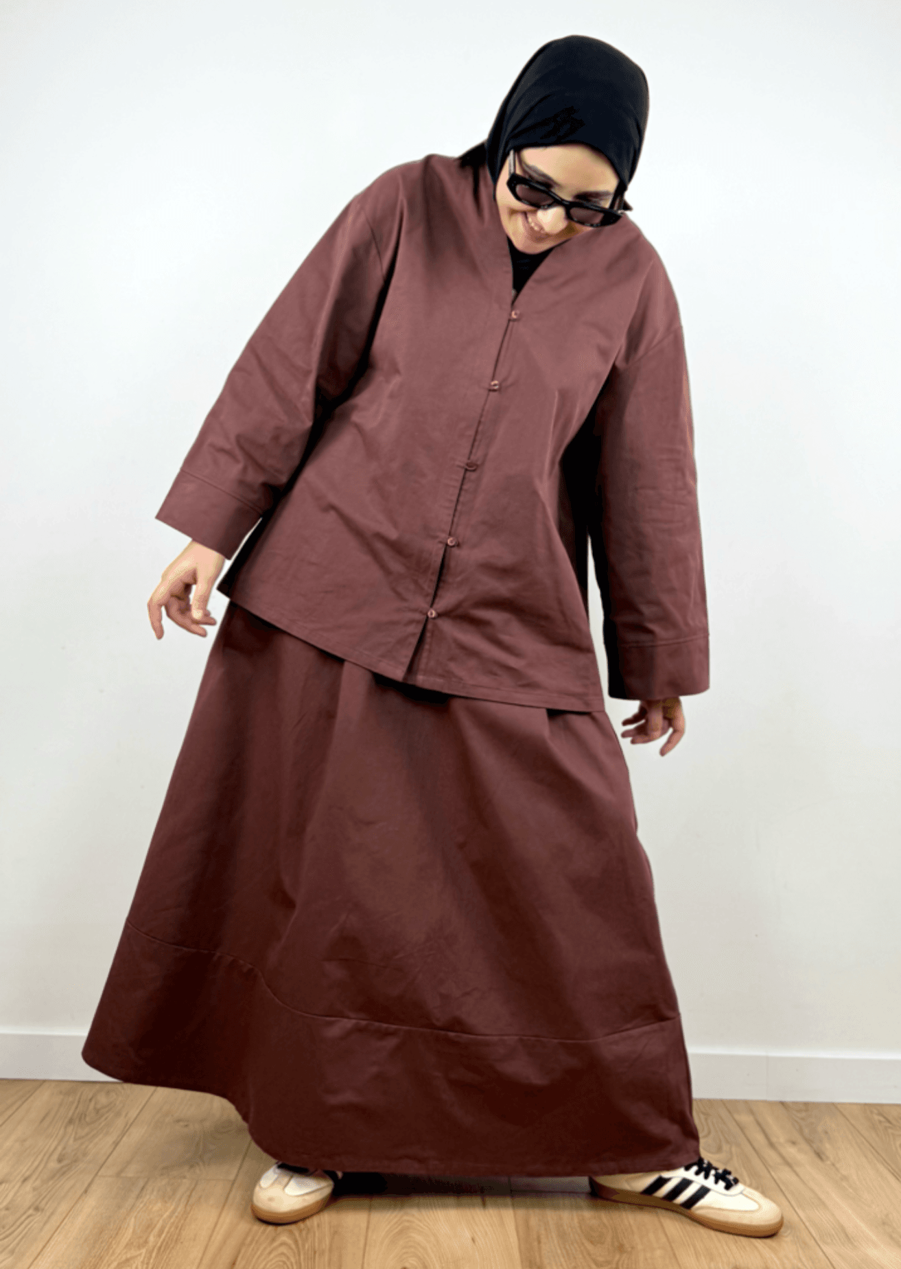 Jupe longue femme musulmane – Meraaya