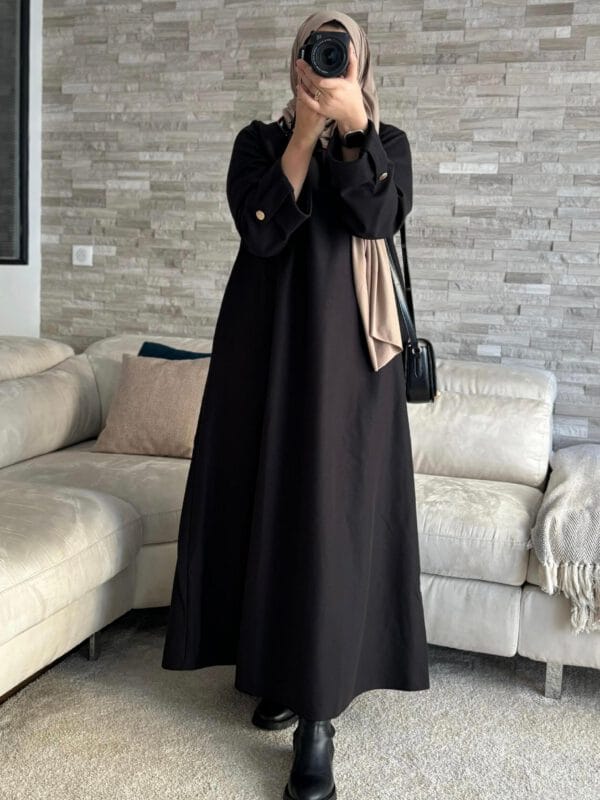 Abaya épaisse femme hiver – Meraaya