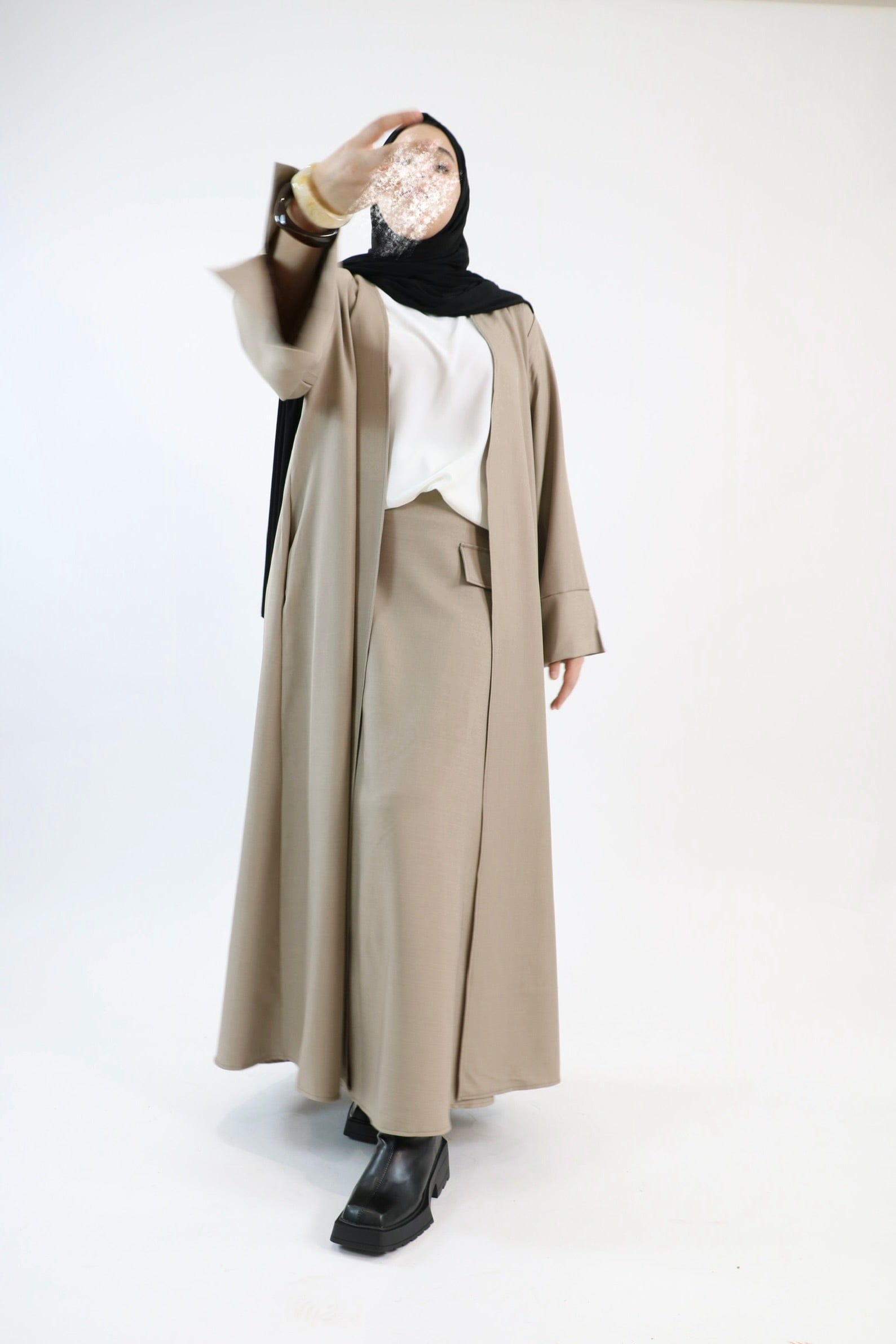 ensemble prestige 3 pièces – taupe Élégance